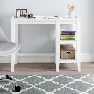 Small white deals parsons desk